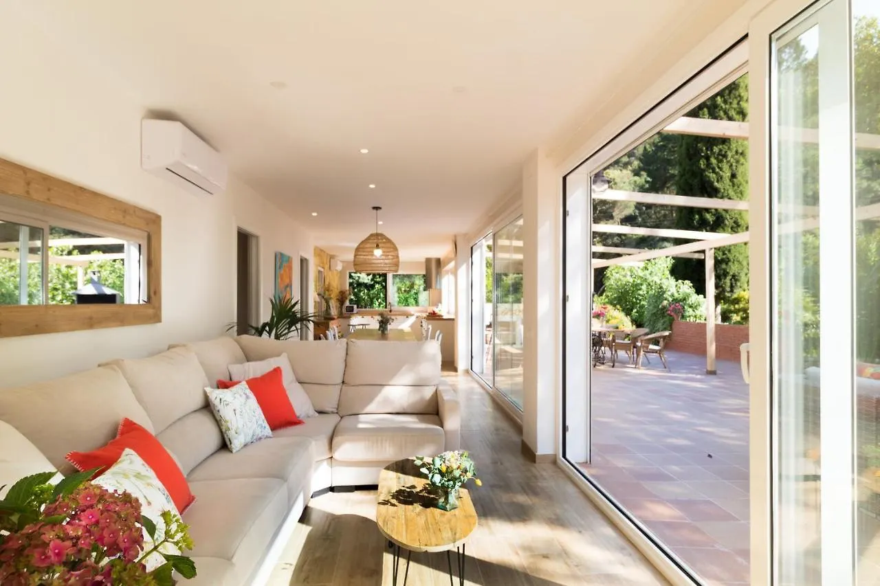 Casa Rural El Jardi Con Piscina, Jardin Y Barbacoa Arenys de Munt Holiday home